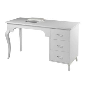 mesa de manicura con aspiradora