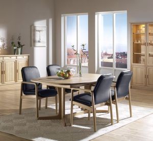 mesa de comedor de diseño escandinavo