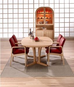 mesa de comedor de diseño escandinavo