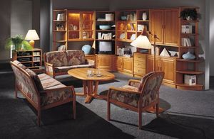 mueble de salón de diseño escandinavo