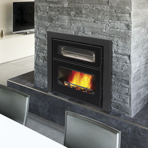 chimenea insertable de leña