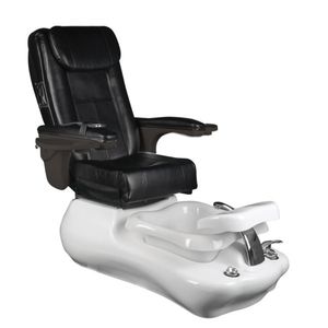 sillón spa de pedicura de cuero artificial