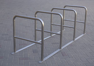 aparcabicis de suelo
