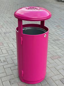 cubo de basura público