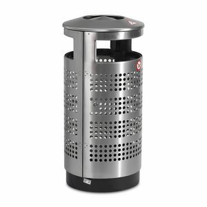 cubo de basura público