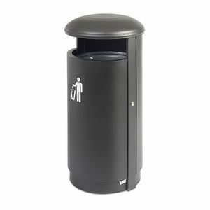 cubo de basura público