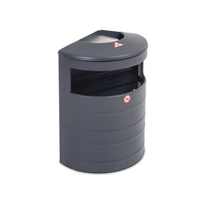 cubo de basura público