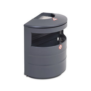 cubo de basura público