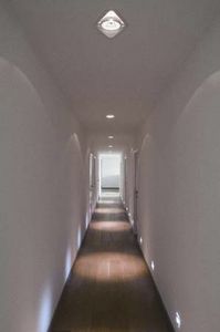luminaria empotrable de pared
