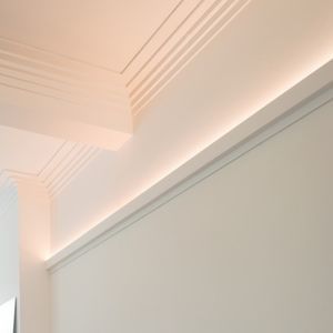 perfil de iluminación de pared
