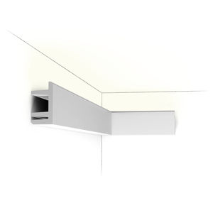 perfil de iluminación de pared