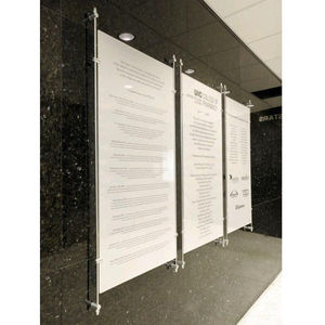 panel indicador de pared