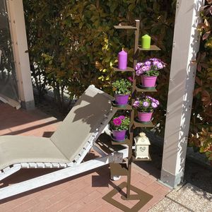 tutor para plantas de acero