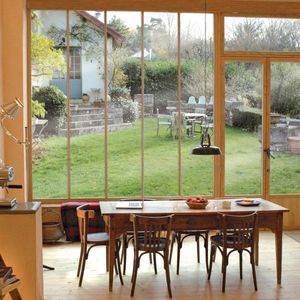 ventana de madera