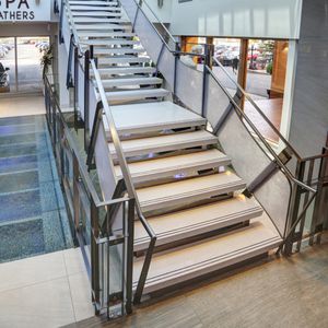 escalera recta