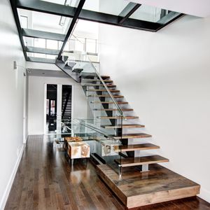 escalera recta