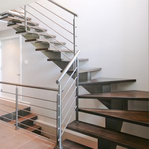 escalera recta