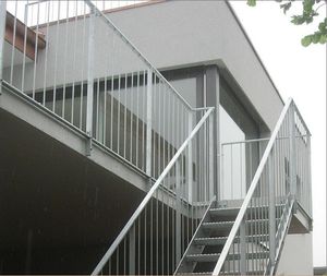 escalera recta