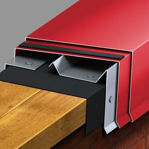sistema de fijación de acero galvanizado