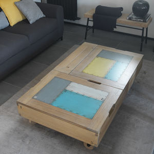 mesa de centro clásica