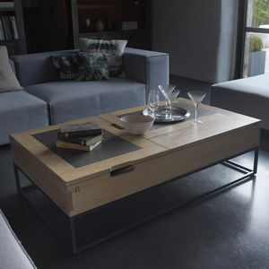 mesa de centro clásica