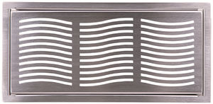 rejilla de ventilación de acero inoxidable