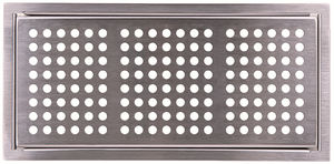 rejilla de ventilación de acero inoxidable