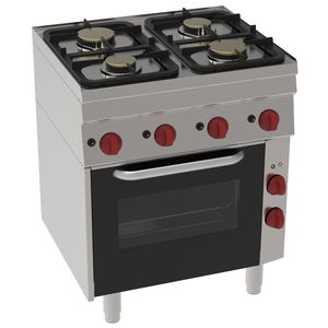 cocina con horno de gas