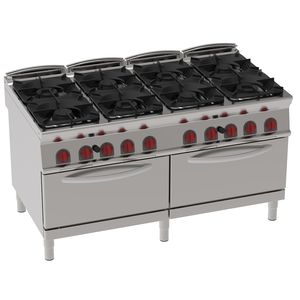 cocina con horno de gas