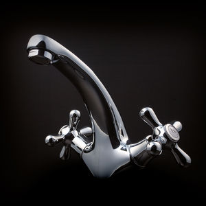 grifo bimando para lavabo