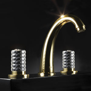 grifo bimando para lavabo
