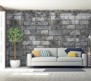 papel pintado de estilo industrial
