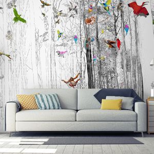 papel pintado contemporáneo