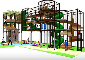 estación de juego para parque infantil