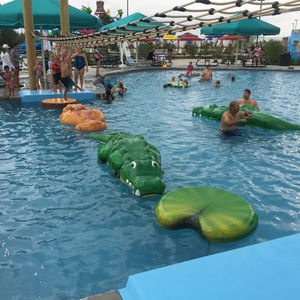 escultura flotante