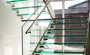 escalera en U