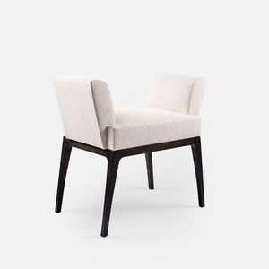 banqueta contemporánea / de tejido / de haya / para el sector servicios