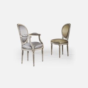 silla de estilo Luis XVI
