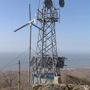 aerogenerador doméstico de eje horizontal
