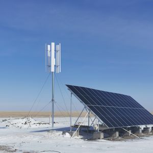 aerogenerador doméstico de eje vertical