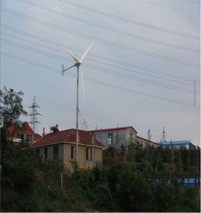 aerogenerador doméstico de eje horizontal