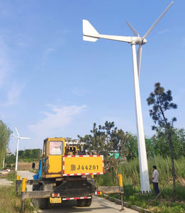 aerogenerador doméstico de eje horizontal