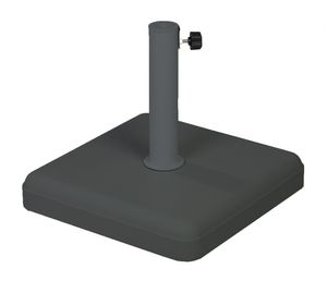 pie de sombrilla de hormigón