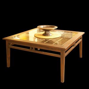 mesa de centro clásica