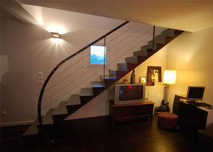 escalera recta