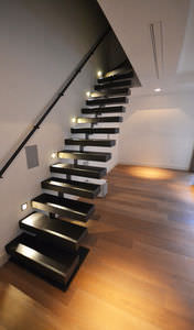 escalera en L