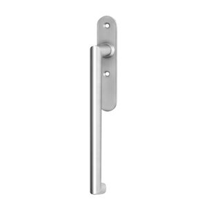 manilla para puerta corredera / de acero inoxidable / contemporánea