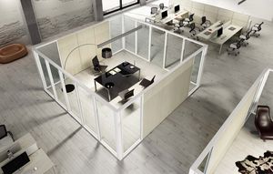 separador para oficina de suelo