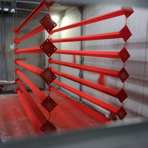 perfil de aluminio lacado
