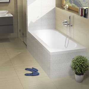 bañera de fibra acrílica